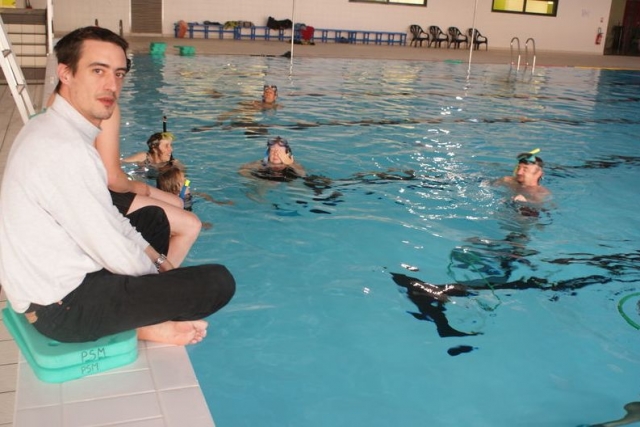 Entrainements en piscine